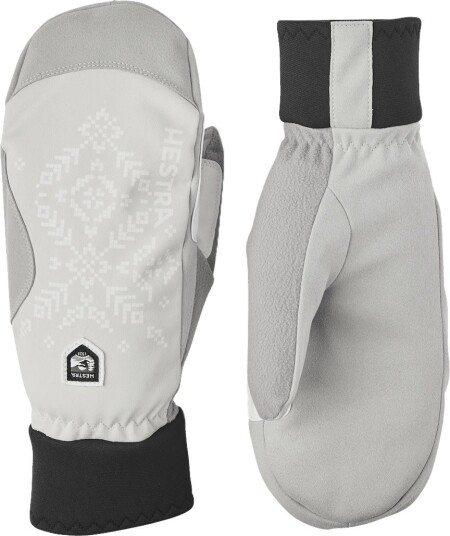 Hestra XC Primaloft Mitt Dame Sand Print 8
