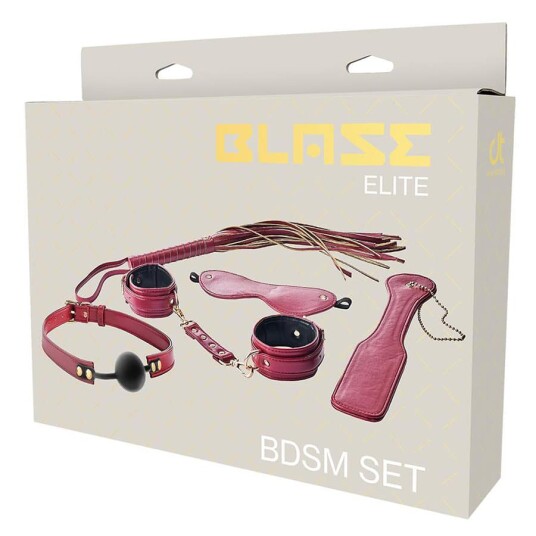 Blaze Elite BDSM sett rød