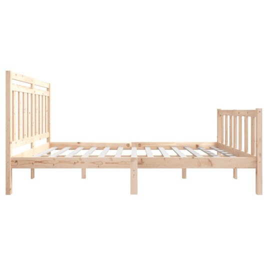 vidaXL Sengeramme heltre 120x200 cm vidaXL Sengeramme heltre 120x200 cm