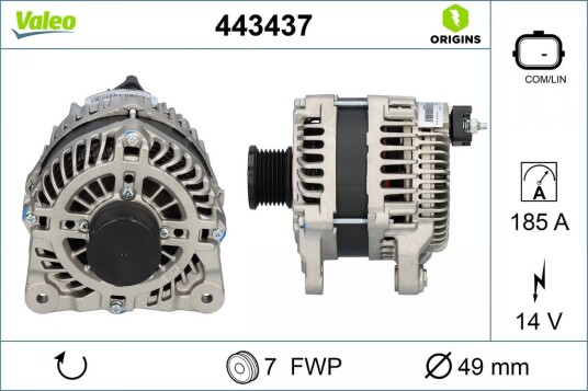 Dynamo VALEO 443437
