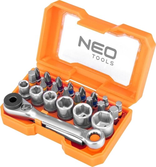 Neo Tools Bitssett, 24 Deler