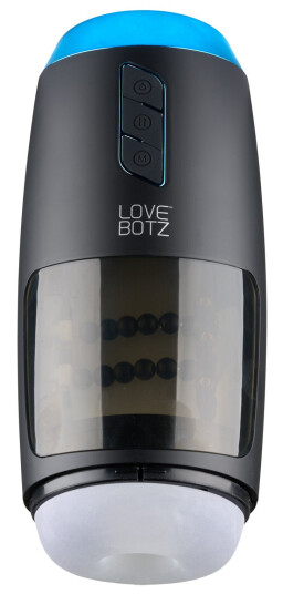 LoveBotz Auto Milker Slider 18X Automatisk Masturbator - Svart - Svart