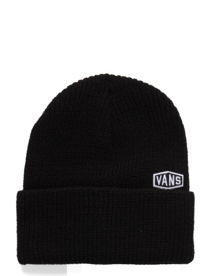 VANS Hex Patch Cuff Beanie Black VANS Hex Patch Cuff Beanie Black