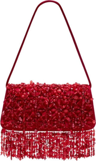 Cult Gaia Dame Vesker Rød ONE SIZE, Cult Gaia Dame Vesker Rød ONE SIZE,
