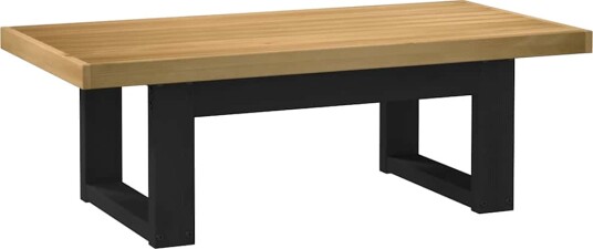 Salongbord NOAIN U-formede ben 120x60x40 cm heltre furu 8721158503176