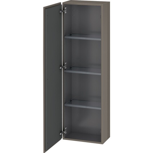 Duravit L-Cube Halvhøyt skap m/1 dør 400x1320x243 mm Flanellgrå HG
