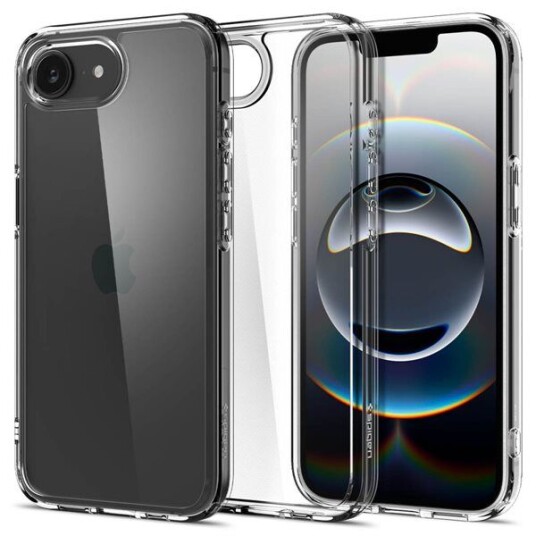 Spigen Ultra Hybrid Gjennomsiktig Mobildeksel for iPhone 16e Spigen Ultra Hybrid Gjennomsiktig Mobildeksel for iPhone 16e