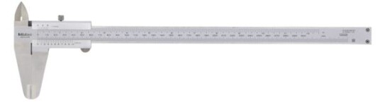 Mitutoyo 530 115 Nonie Skyvemåler 0 300mm Flat Pinne