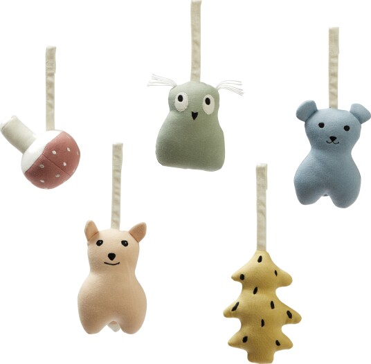 Kids Concept EDVIN Babygymfigurer Skog Multi Kids Concept EDVIN Babygymfigurer Skog Multi