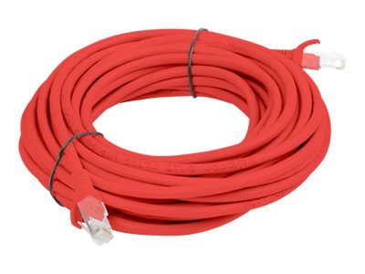Lanberg Koblingskabel Rj-45 Hann Til Rj-45 Hann 10 M Utp Cat 6 Flertrådet Ral 3017 Rød
