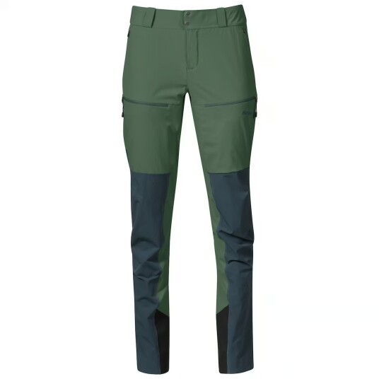 Bergans Of Norway Rabot V2 Softshell Pants Dame Dark Jade Green/Orion Blue 42