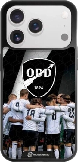 Phonecases3D iPhone 17 Pro Max Odds Ballklubb 3D mobildeksel, svart