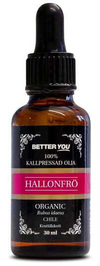 Better You EKO Kallpressad Hallonfröolja Better You EKO Kallpressad Hallonfröolja
