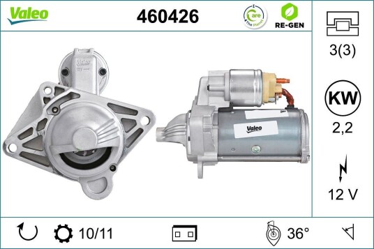 Starter VALEO 460426 Starter VALEO 460426