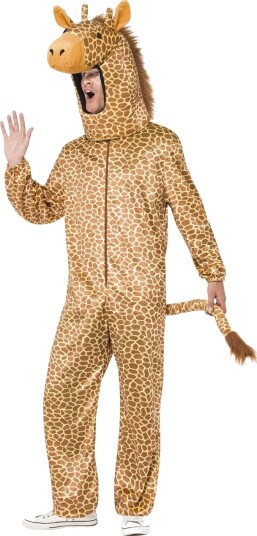 Giraffkostyme til Voksen Onesize Giraffkostyme til Voksen Onesize
