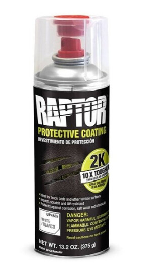 RAPTOR 2K BEDLINER HVIT