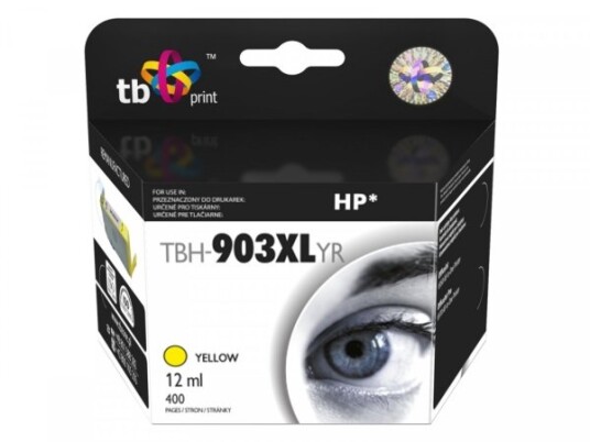 Tb Print Tbh-903Xlyr Gult Pigmentbasert Blekk 12 Ml 1 Stykker 400 Sider
