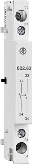 Finder 022.63 Hjelpebryter 2X Sluttkontakt 1 Stk