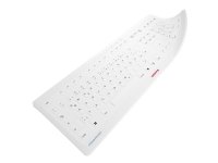 CHERRY STREAM PROTECT MEMBRANE - Tastaturdeksel - hvitgrå - for STREAM KEYBOARD, KEYBOARD WIRELESS CHERRY STREAM PROTECT MEMBRANE - Tastaturdeksel - hvitgrå - for STREAM KEYBOARD, KEYBOARD WIRELESS