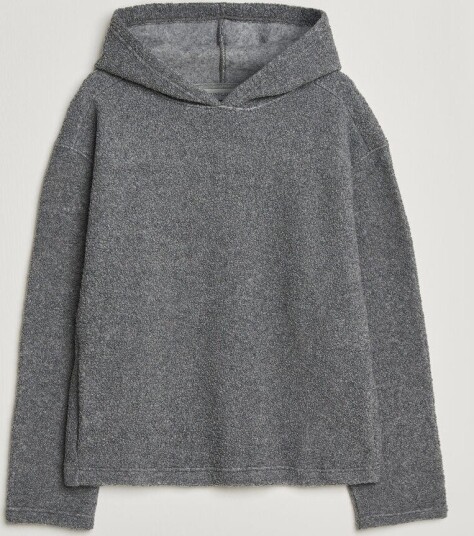 Sunflower Wool Hoodie Grey Melange