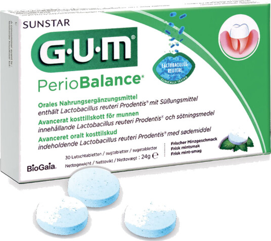 GUM PerioBalance-tabletter for oral balanse GUM PerioBalance-tabletter for oral balanse