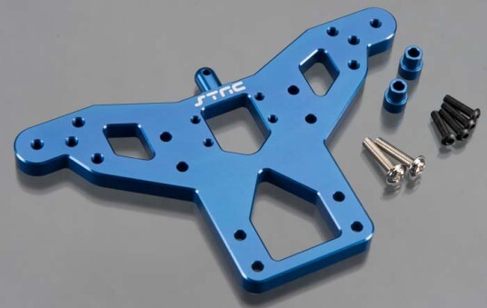 STRC 4138 Alum HD 6.5mm Rear Shock Tower Blue Slash/Rstl/Stmpdd