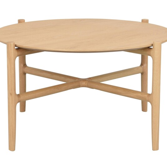 Rowico Home Holton Sofabord, Ø80, Lakkert Eik 1672661-01-0 1669017-01-0
