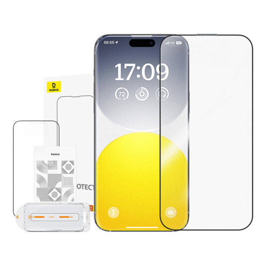 Baseus Herdet Glass Baseus Crystalline Anti-Glare Iphone 15 Plus