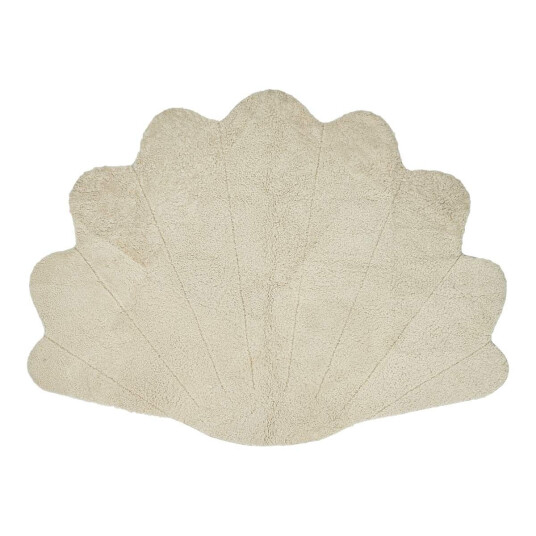 Natures Collection Shell Designgulvteppe Korthåret New Zealand 210x150 cm Beige