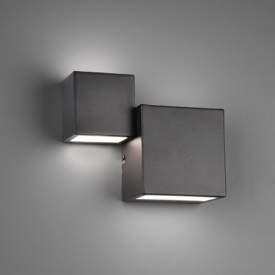 Trio Lighting Miguel vegglampe - Svart