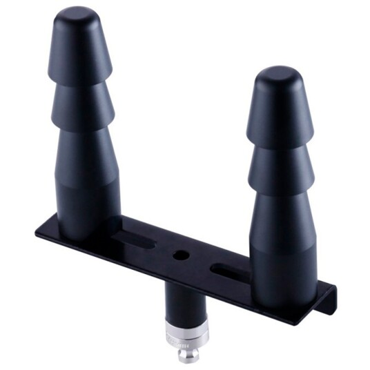 Doc Johnson Hismith Vac-U-Lock Dobbel Adapter      - Svart