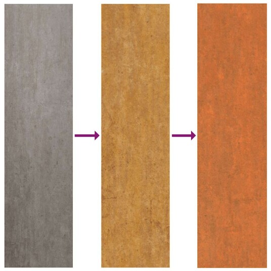 vidaXL Plantekasse 100x100x77 cm cortenstål
