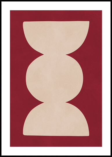 Curved Symmetry Plakat Plakat / 70x100cm Curved Symmetry Plakat Plakat / 70x100cm