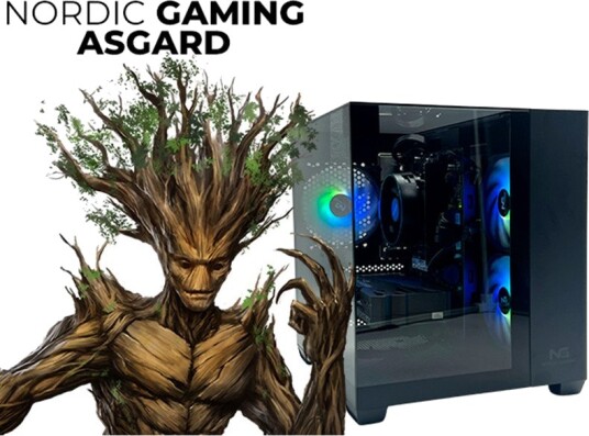 Nordic Gaming Asgard Yggdrasil V6 Ryzen 5 16GB 1TB RTX 5060