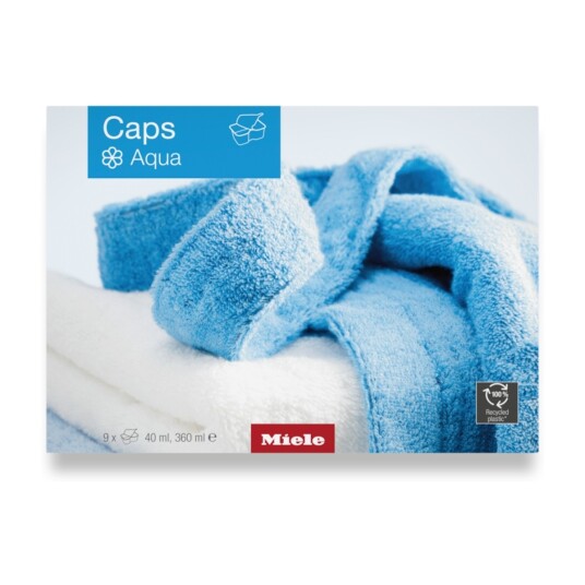 Miele Aqua tøymyknerkapsler 9 stk