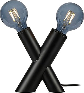 Simul Bordlampe Høyde 18 Cm Sort