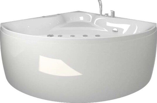 Westerbergs Boblebad Ocean 140C Executive Hjørne Akryl Hvit