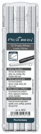 Pica Marker BIG Dry Refill   Hvit