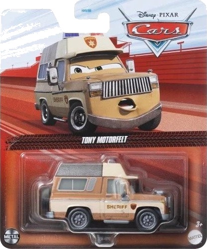 Disney Pixar Cars Lekebil 1:55 Tony Motorfelt