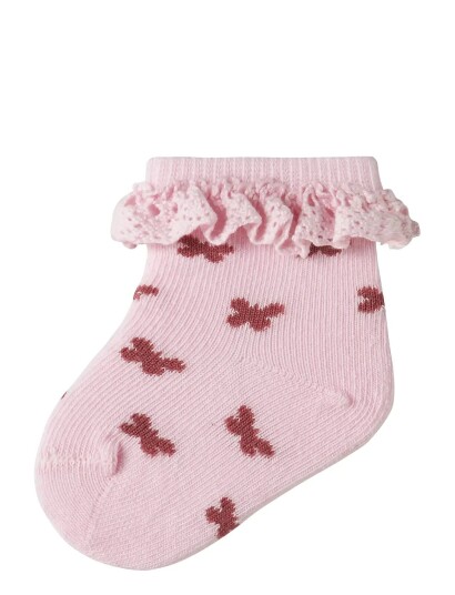 Name It Nbffutterfly Sock Pink 62 68 Name It Nbffutterfly Sock Pink 62 68