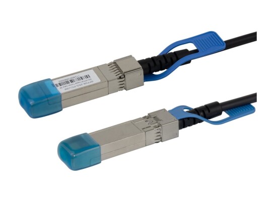 Deltaco - 25Gbase-Cu Direkte Tilkoblingskabel - Sfp28 Til Sfp28 - 3 M - Toakset - Passiv - Svart