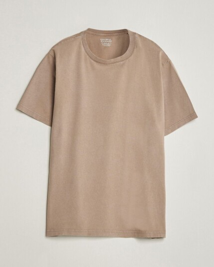 Colorful Standard Classic Organic T Shirt Faded Khaki