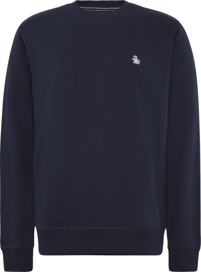 Original Penguin Org Flc Crewneck Sti   Navy   M