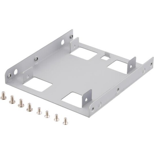 DELTACO Adapter kit 2.5" to 3.5" mounting frame DELTACO Adapter kit 2.5" to 3.5" mounting frame