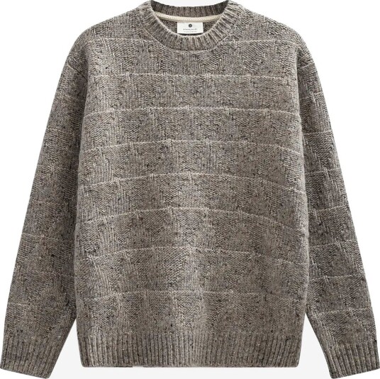 Anerkjendt Aksinus Heavy Wool Knit MEDIUM GREY MEL L