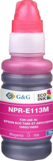 TB Blekkpatron No.113 Magenta EcoTank (70ml), erstatter Epson C13T06B340