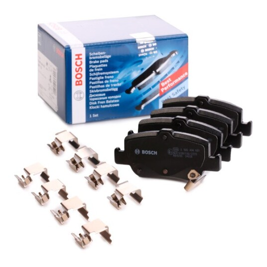 Bremseklosser BOSCH 0 986 494 651 Bremseklosser BOSCH 0 986 494 651