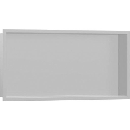 Hansgrohe innbyggingshylle 69x39 cm grå