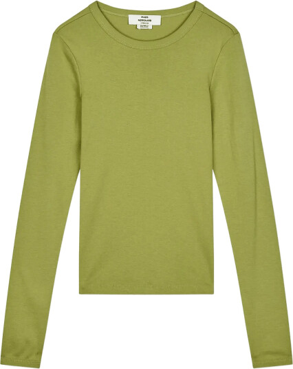 Mads Nørgaard Grace Jersey Camille Tee Ls Khaki green S