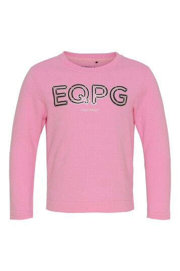 Equipage EQ Kids Julia Langermet Sweatshirt (barn) Begonia Pink (128)